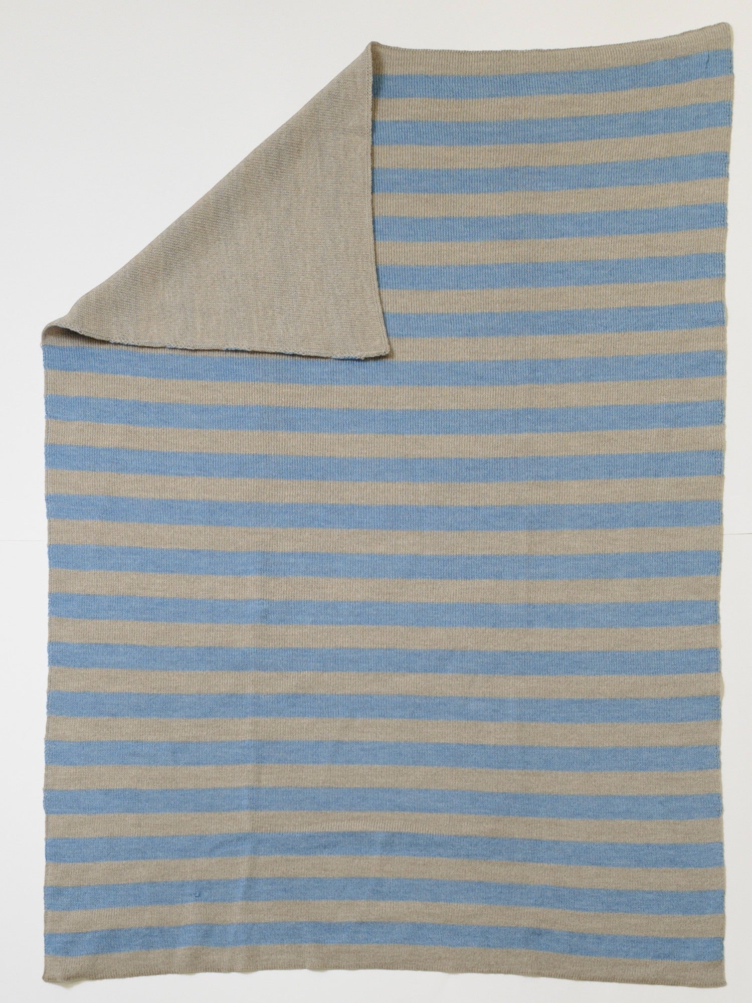 Coperta Righe Neonato AVORIO RIGHE 109/A -  NANU' BABY
