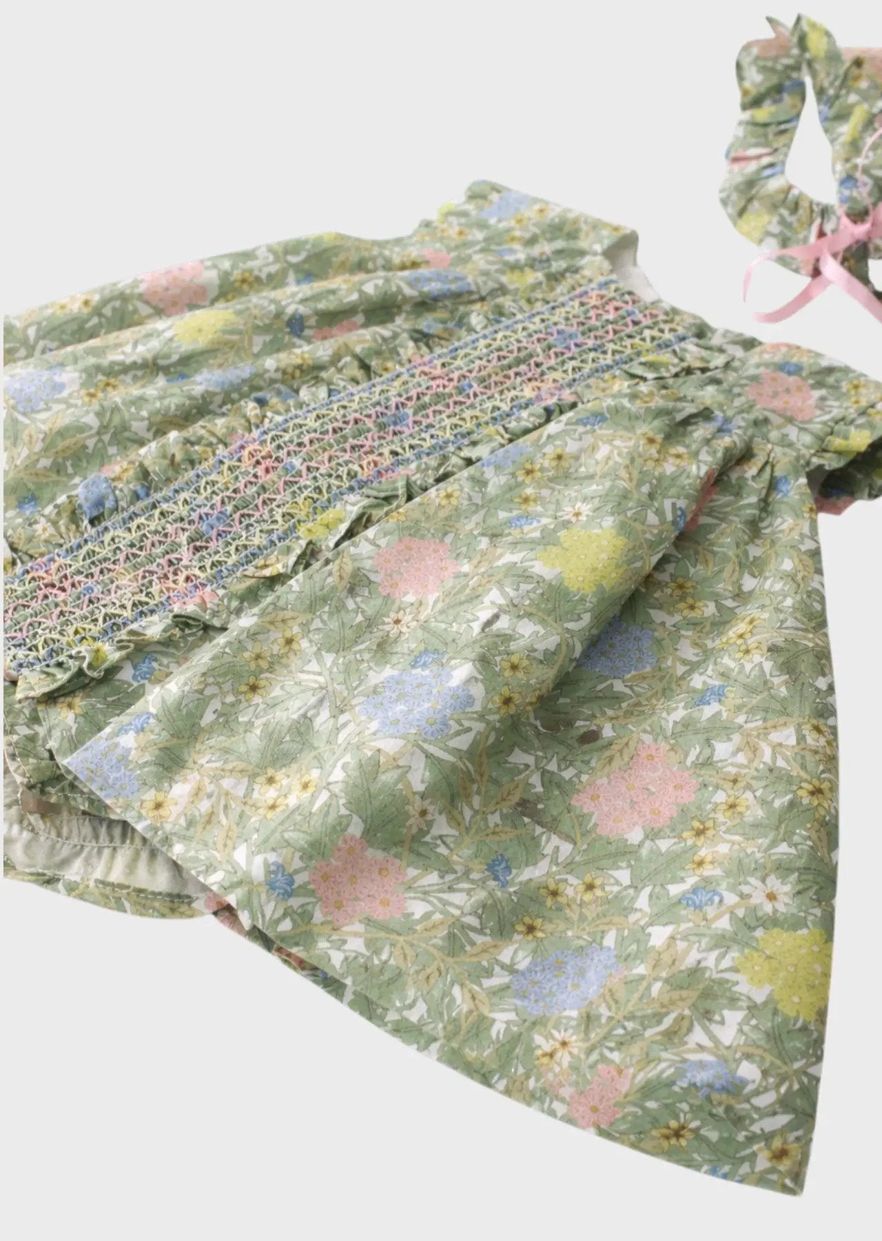 Abito Bimba Verde WABI-SABI 0146/45 by MARTA Y PAULA