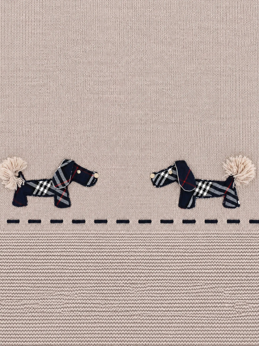 Coperta Neonato Blu LITTLE DOG 140 by BABY LORD