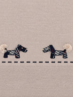 Coperta Neonato Blu LITTLE DOG 140 by BABY LORD