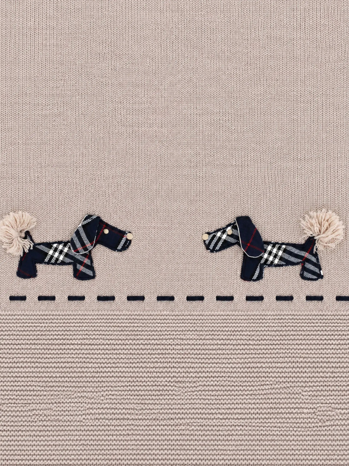Coperta Neonato Blu LITTLE DOG 140 by BABY LORD