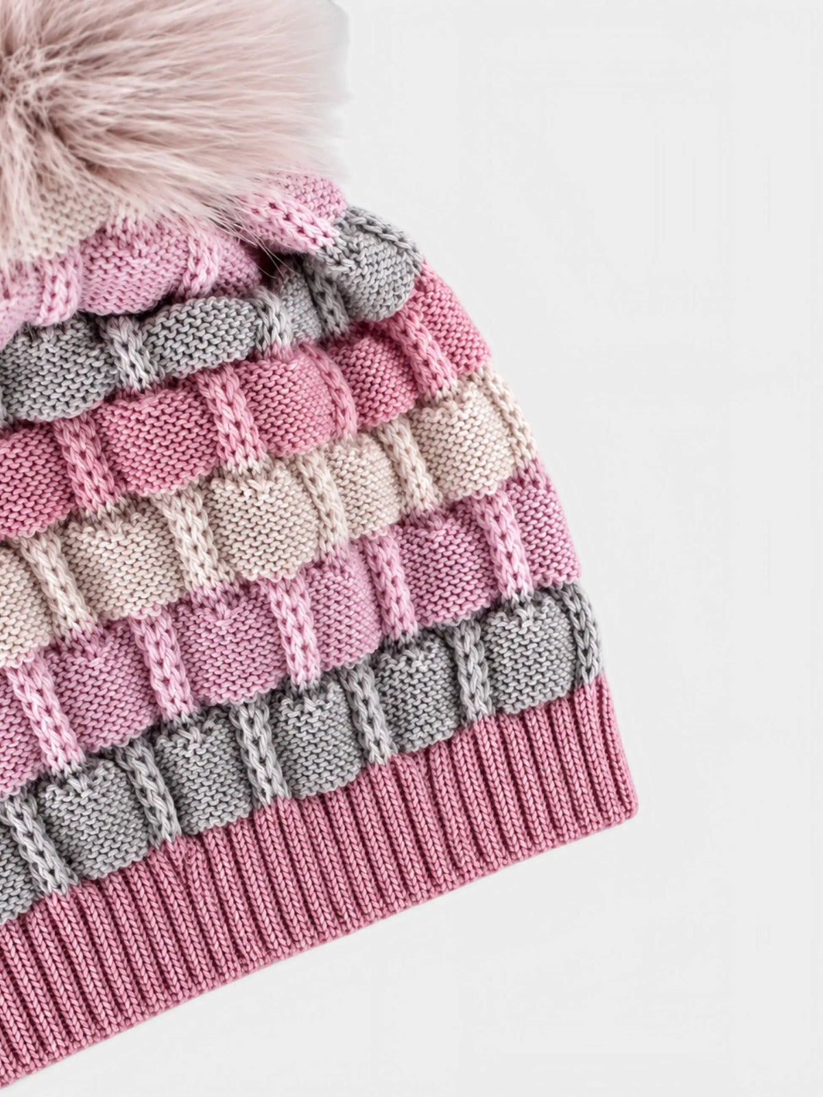 Cuffia Neonata Rosa IN2371/R by MARLU'
