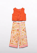 Completo Bimba Arancione 5215/6 by ABEL & LULA