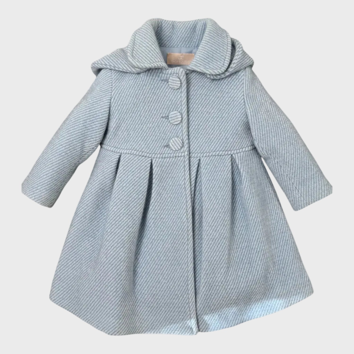 Cappotto Bimba Cielo GG40I by GUGU GAGA