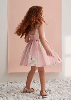 Abito Bimba Rosa 5033/6 by ABEL & LULA
