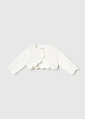 Giacca Bimba Ecru 2365/83 by MAYORAL