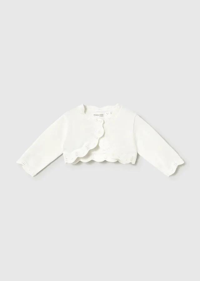 Giacca Bimba Ecru 2365/83 by MAYORAL