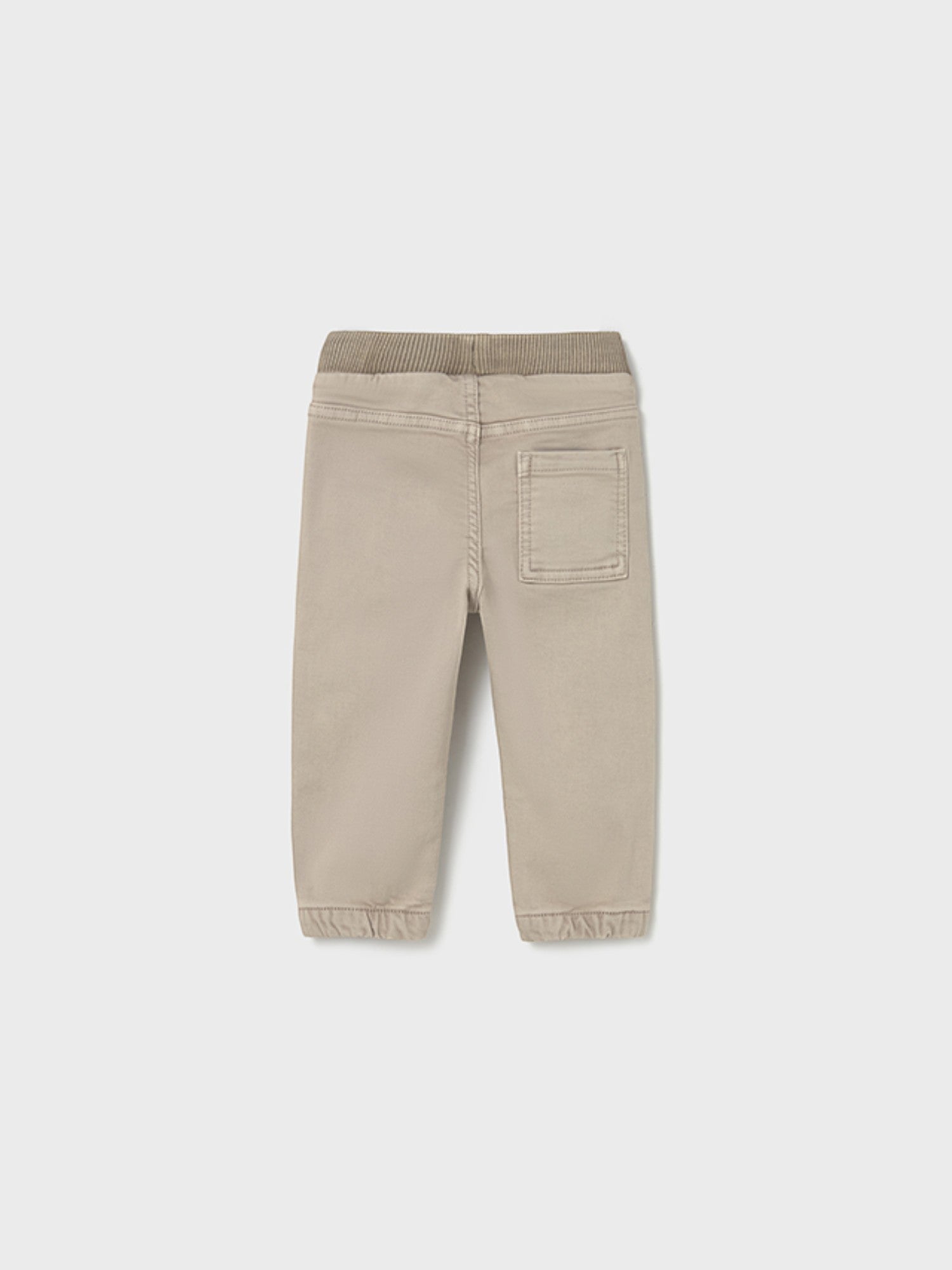 Pantalone jogger twill soft Bimbo Beige 2503/76 -  NANU' BABY