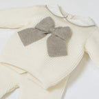 Completo nascita Neonata Panna FIOCCHI/466 by BABY LORD