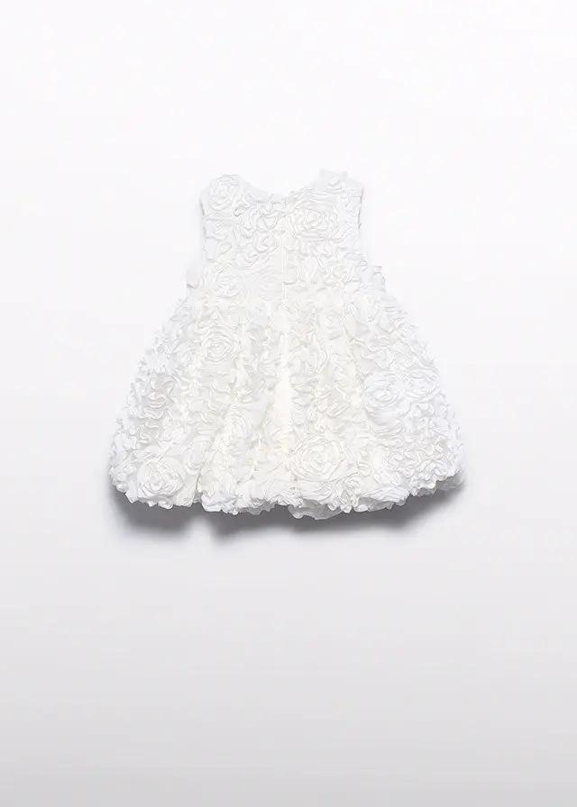 Abito Cerimonia Bimba Bianco 5004/3 by ABEL & LULA