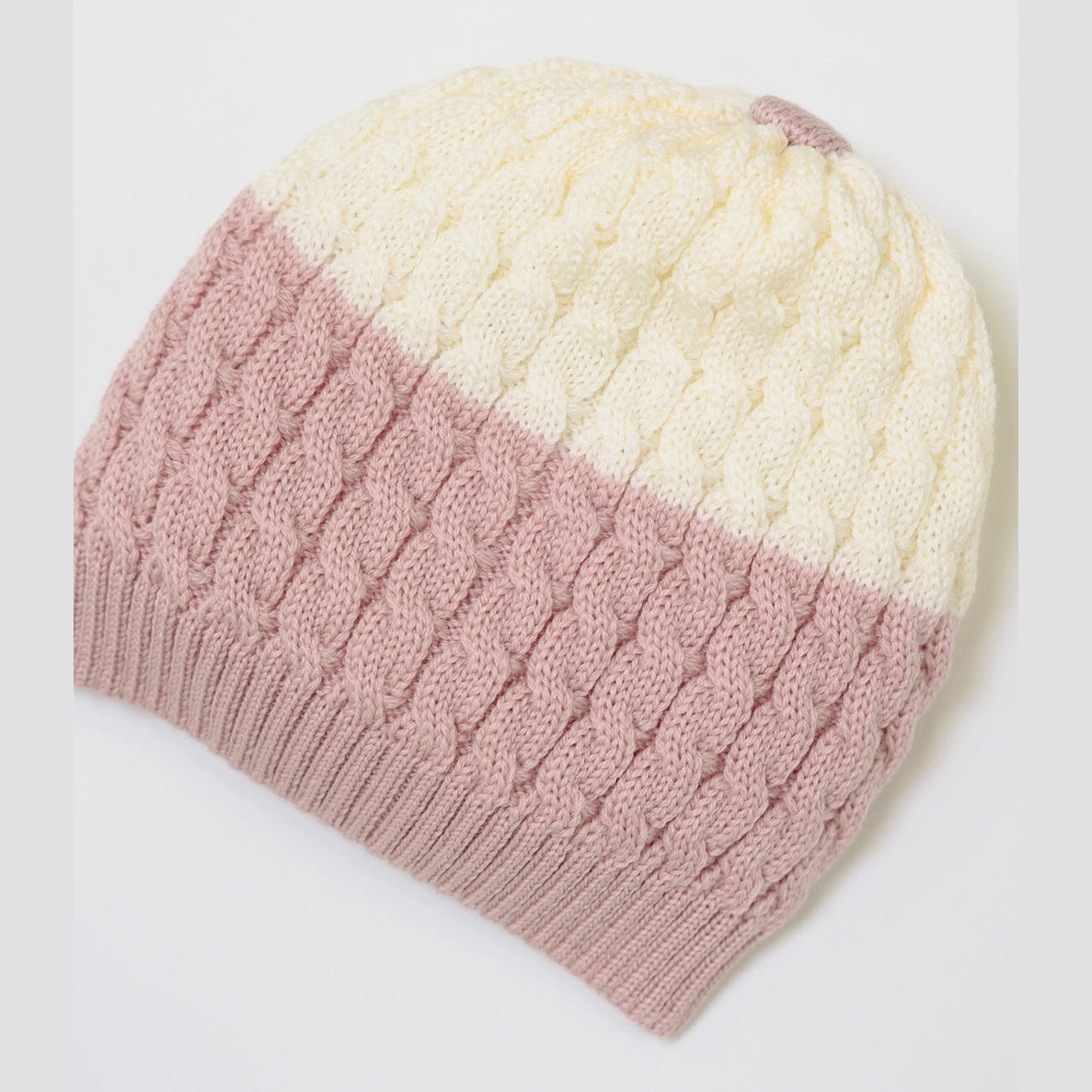 Cuffia Neonata ROSA IN6871BT/R -  NANU' BABY