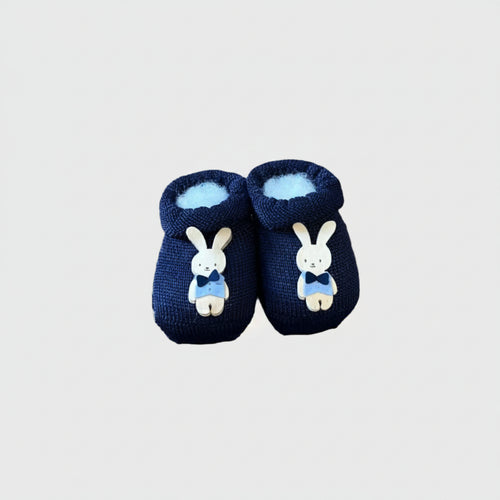 Babbucce Neonato Blu 8245/B by STORY LORIS