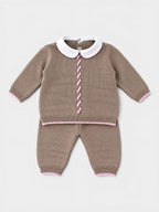 Completo nascita Neonata Rosa LV/1315 by SARTORIA DEI PICCOLI