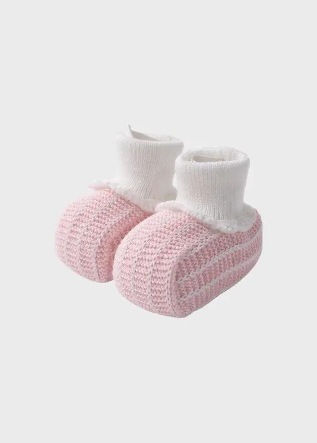 Babbucce Neonata Rosa EK24S/R by MARLU'