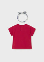 T-shirt Bimba Rosso 1081/10 by MAYORAL
