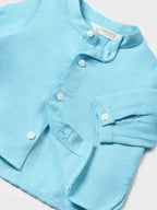 Camicia Bimbo Turchese 1195/C by MAYORAL