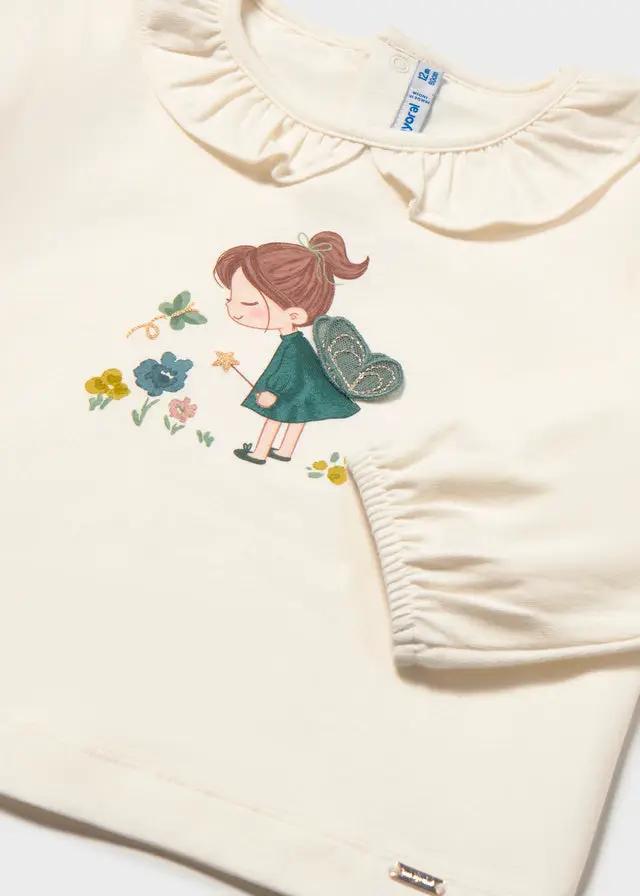 T-shirt Bimba Ecru 2089/21 by MAYORAL