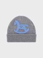 Cuffia Neonato Grigio CAVALLINO/602