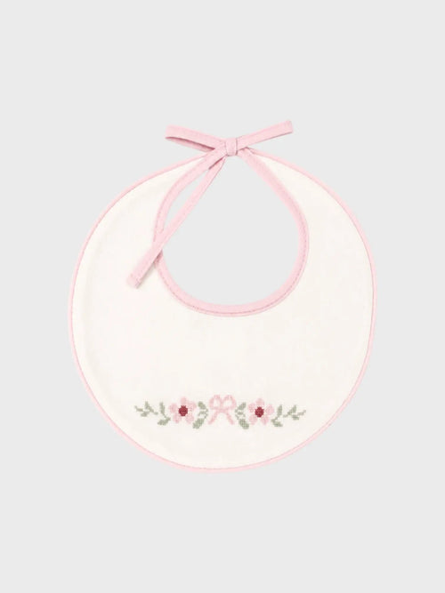 Bavetta Neonata Rosa C64608/1/2 by COCCODE'