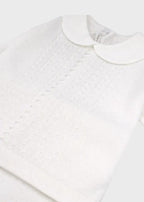Completo nascita Neonato Bianco TRECCE 550 by BABY LORD