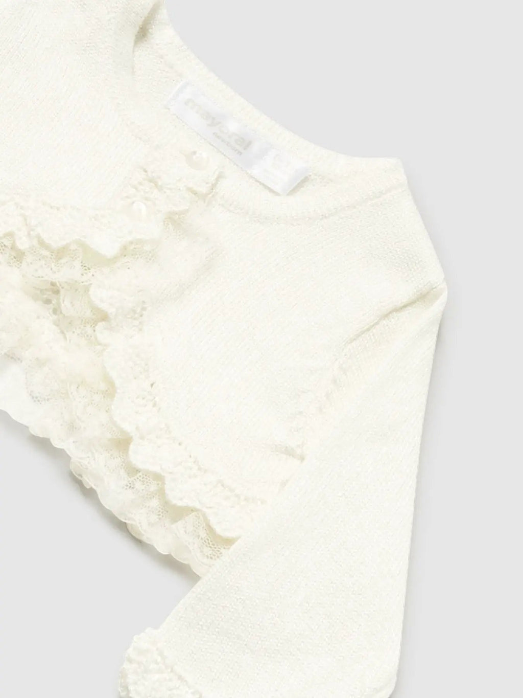 Giacca Bimba Ecru 1377 by MAYORAL