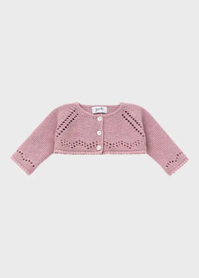 Giacca Bimba Rosa CORTA DESAGUJADO 9000/25 by YOEDU