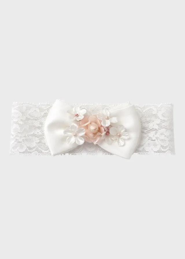 Fascia Cerimonia Bimba Bianco FA082 by FLO' SARTORIA ITALIANA