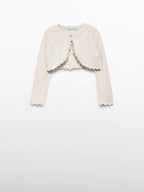 Giacca Bimba Ecru 5382 /32 by ABEL & LULA