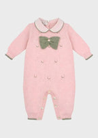 Tutina Neonata Rosa BRINDISI 1792 by PICCOLA GIUGGIOLA