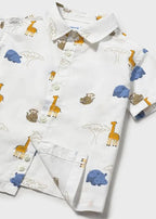 Camicia Bimbo Bianco 1114/31 by MAYORAL