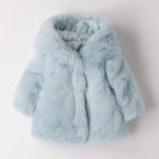 Cappotto Bimba Cielo 3F735/3942 by MINIBANDA