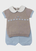 Completo nascita Neonato Avorio NODINI 577/S by BABY LORD
