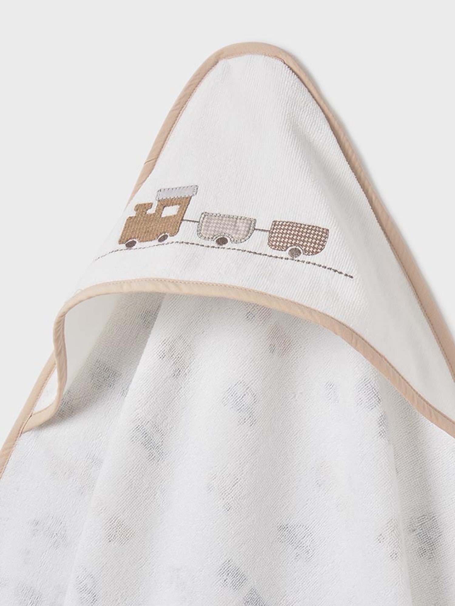 Accappatoio Neonato Marrone 9989/91 -  NANU' BABY