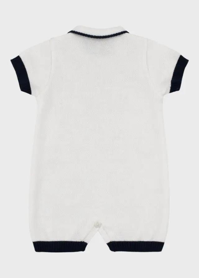 Tutina Neonato Bianco EK6015 by MARLU'