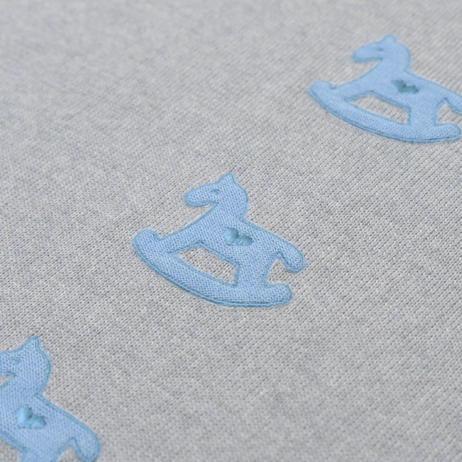 Coperta Neonato Grigio CAVALLINO/120 by BABY LORD