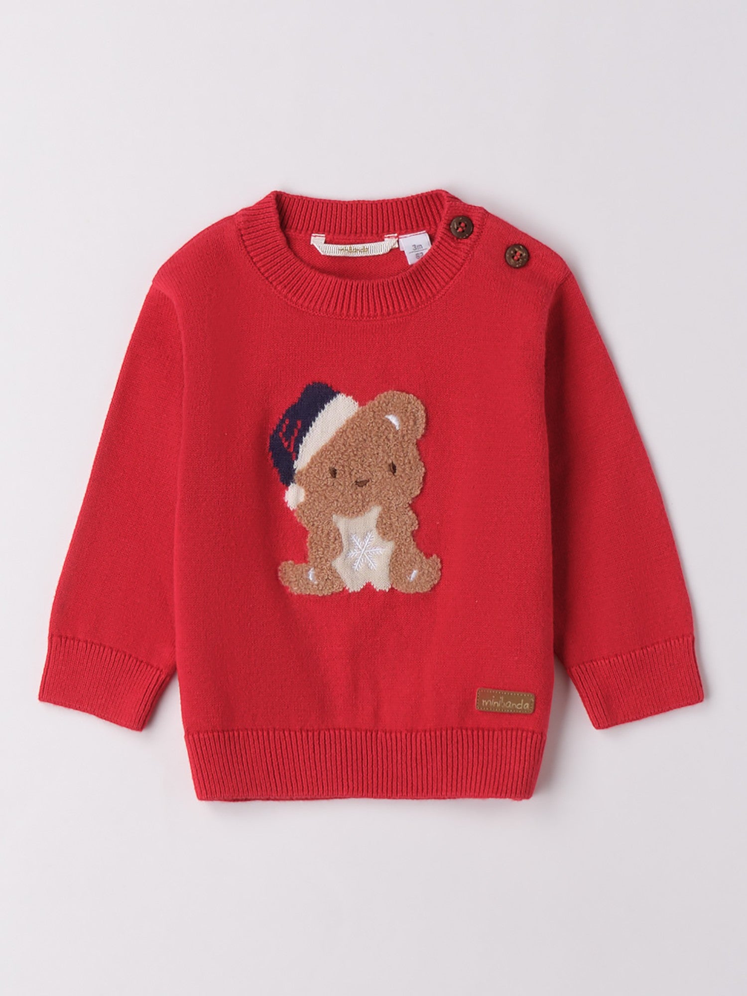 Maglia Chiusa Bimbo Rosso 3F661/2253