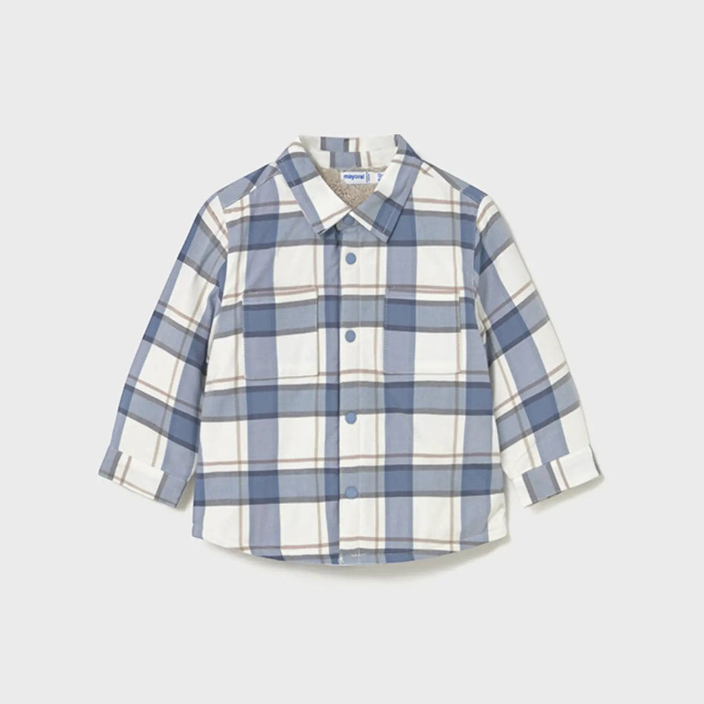 Camicia Bimbo Azzurro 2104/84 by MAYORAL
