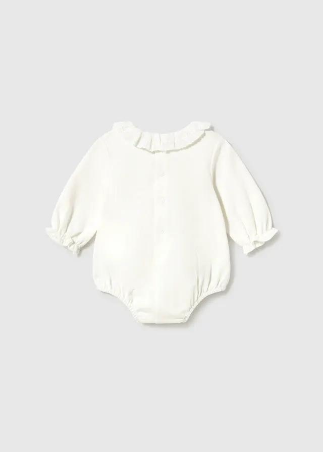 Body con colletto Bimba Ecru 2770/88 by MAYORAL
