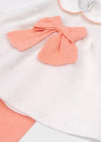Completo nascita Neonata Bianco FIOCCO/478-P by BABY LORD