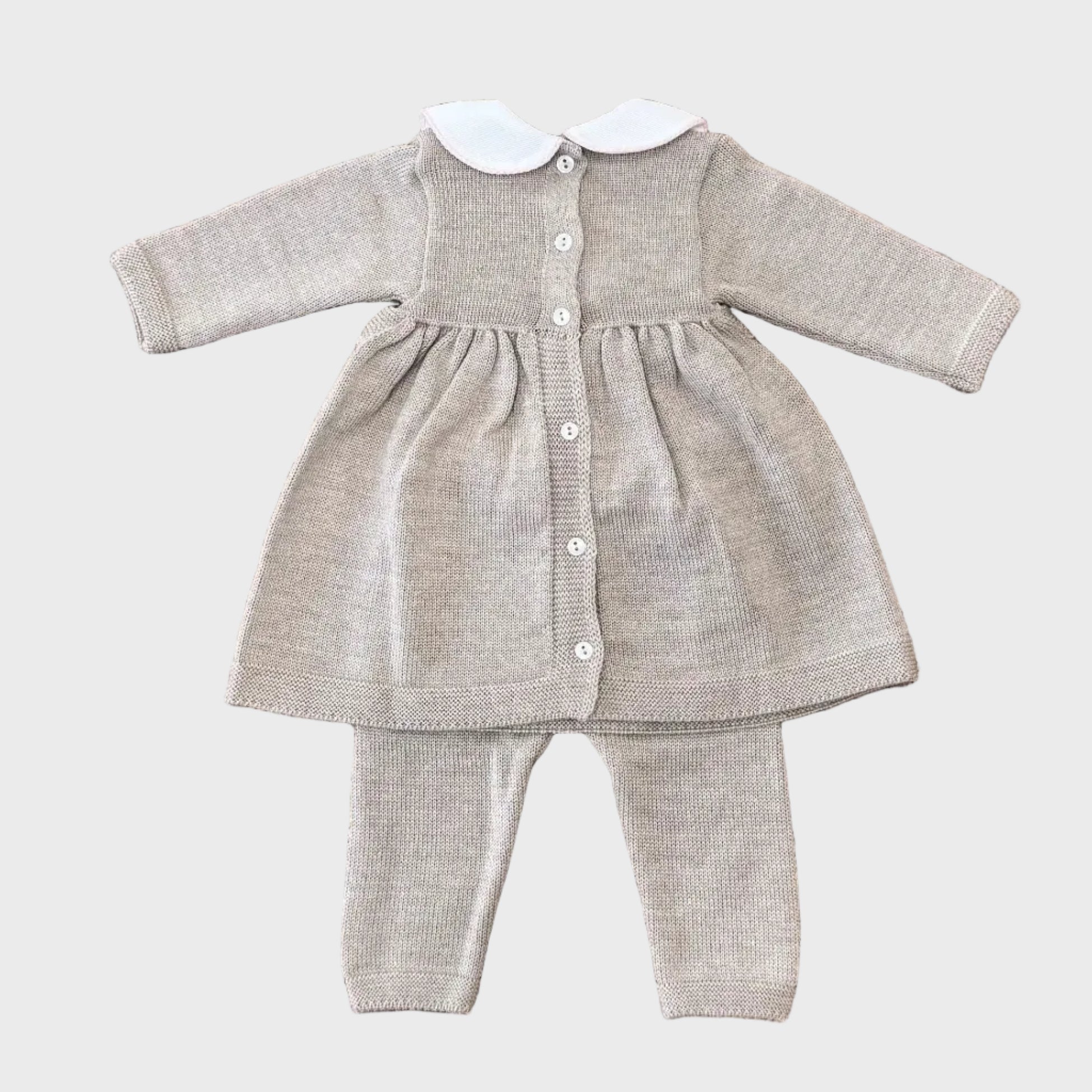 Completo nascita Neonata Beige ROUCHES 403 by BABY LORD