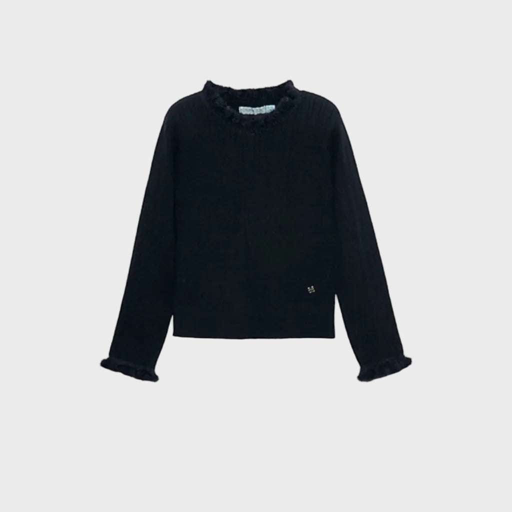 Maglia Bimba Nero 5835/84 by ABEL & LULA