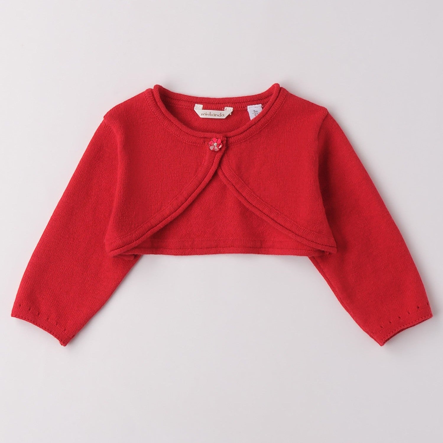 Cardigan Scaldacuore Bimba Rosso 3F702/2253 -  NANU' BABY