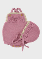 Salopette Bimba Rosa CROCHE' 8004/54 by MARTA Y PAULA
