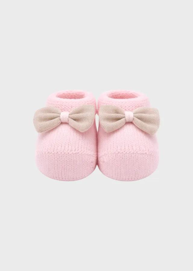 Babbucce Neonata Corallo 768 by BABY LORD