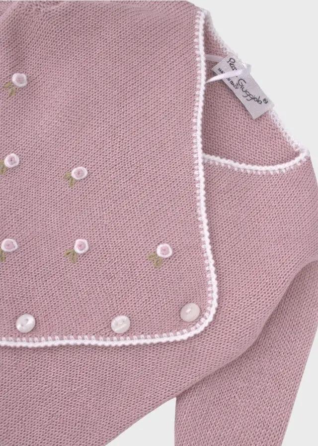 Tutina Neonata Rosa TERESA/TU by PICCOLA GIUGGIOLA