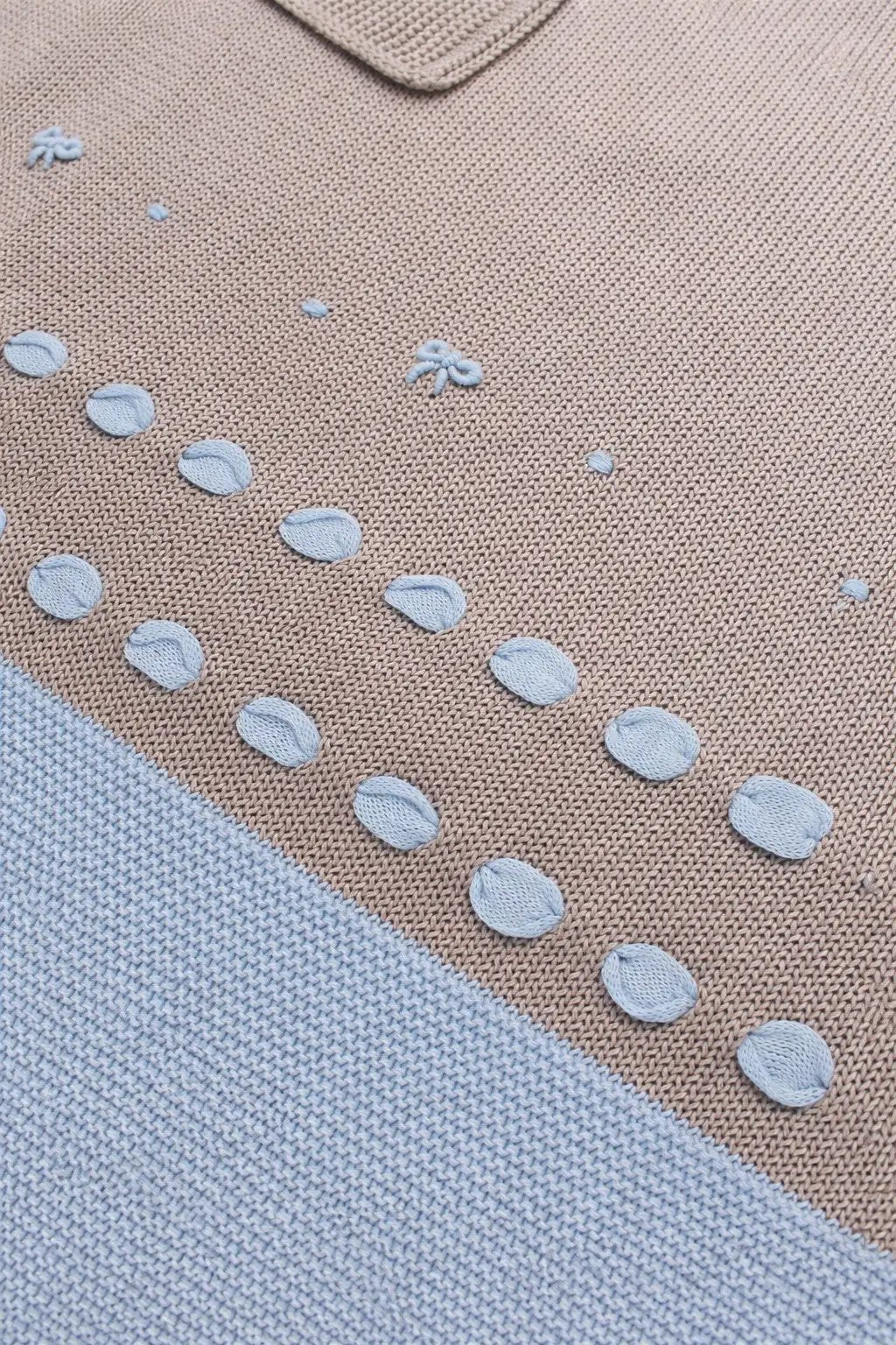 Coperta Neonato Avorio NODINI 198/S by BABY LORD