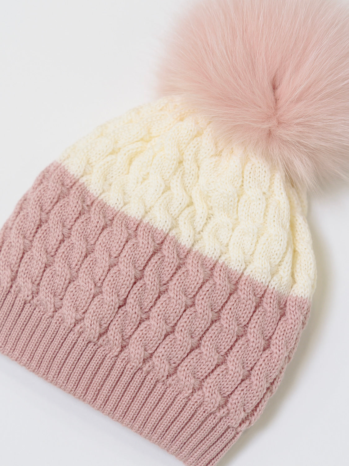 Cuffia Neonata ROSA IN6871/R -  NANU' BABY
