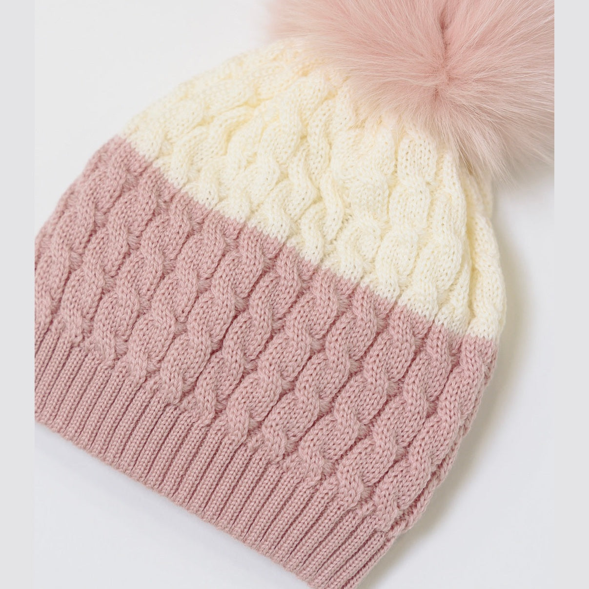 Cuffia Neonata ROSA IN6871/R -  NANU' BABY