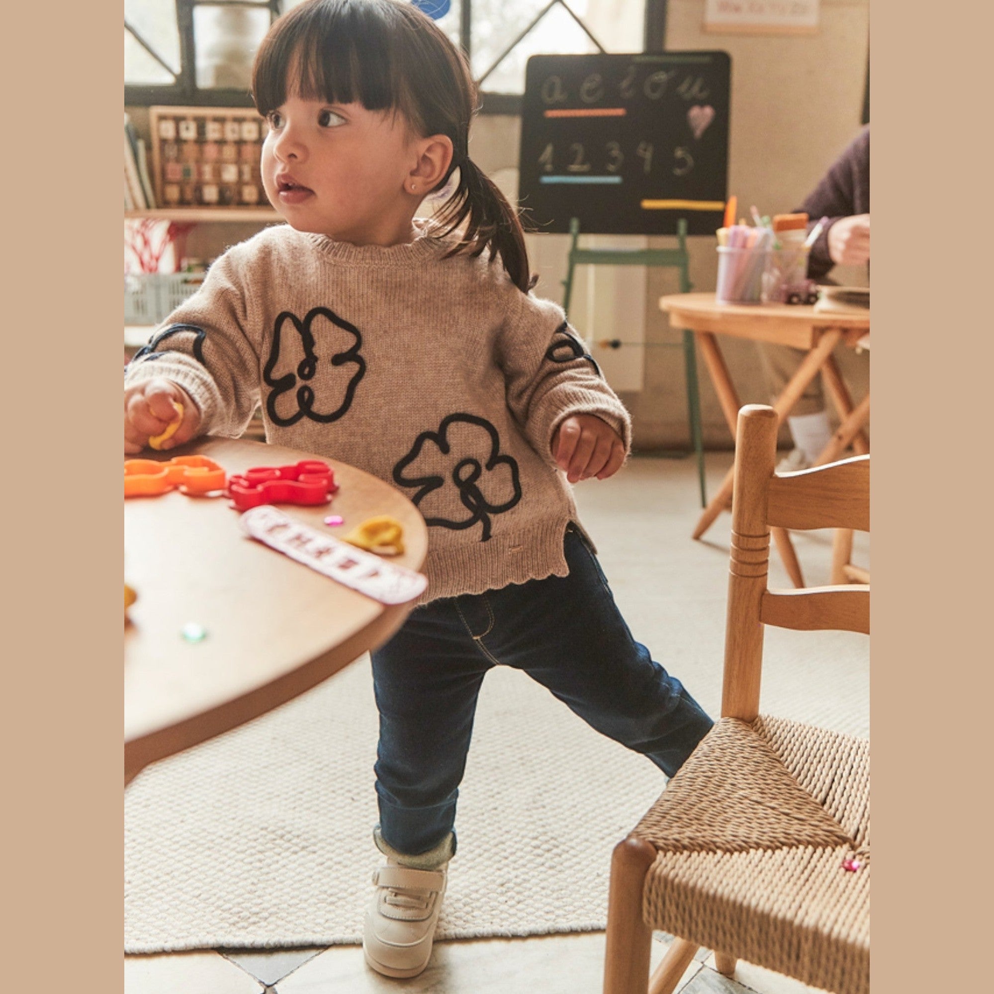 Pantalone chiuso texano basic Bimba Blu 576/94 -  NANU' BABY