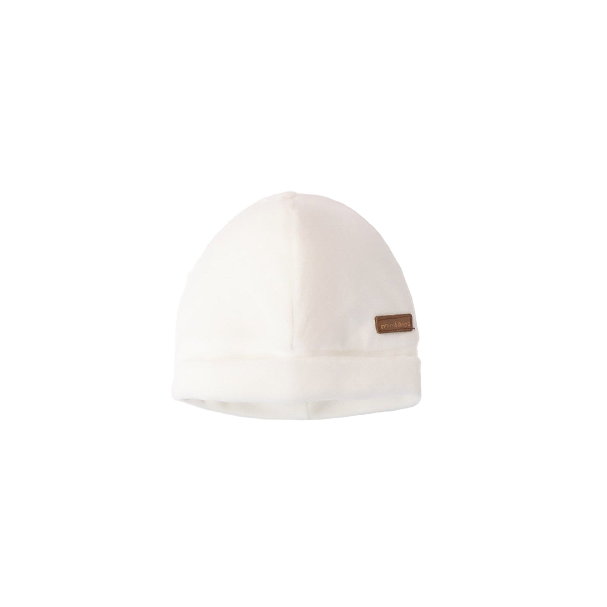 Cuffia Neonato Bianco 3F305/112 -  NANU' BABY